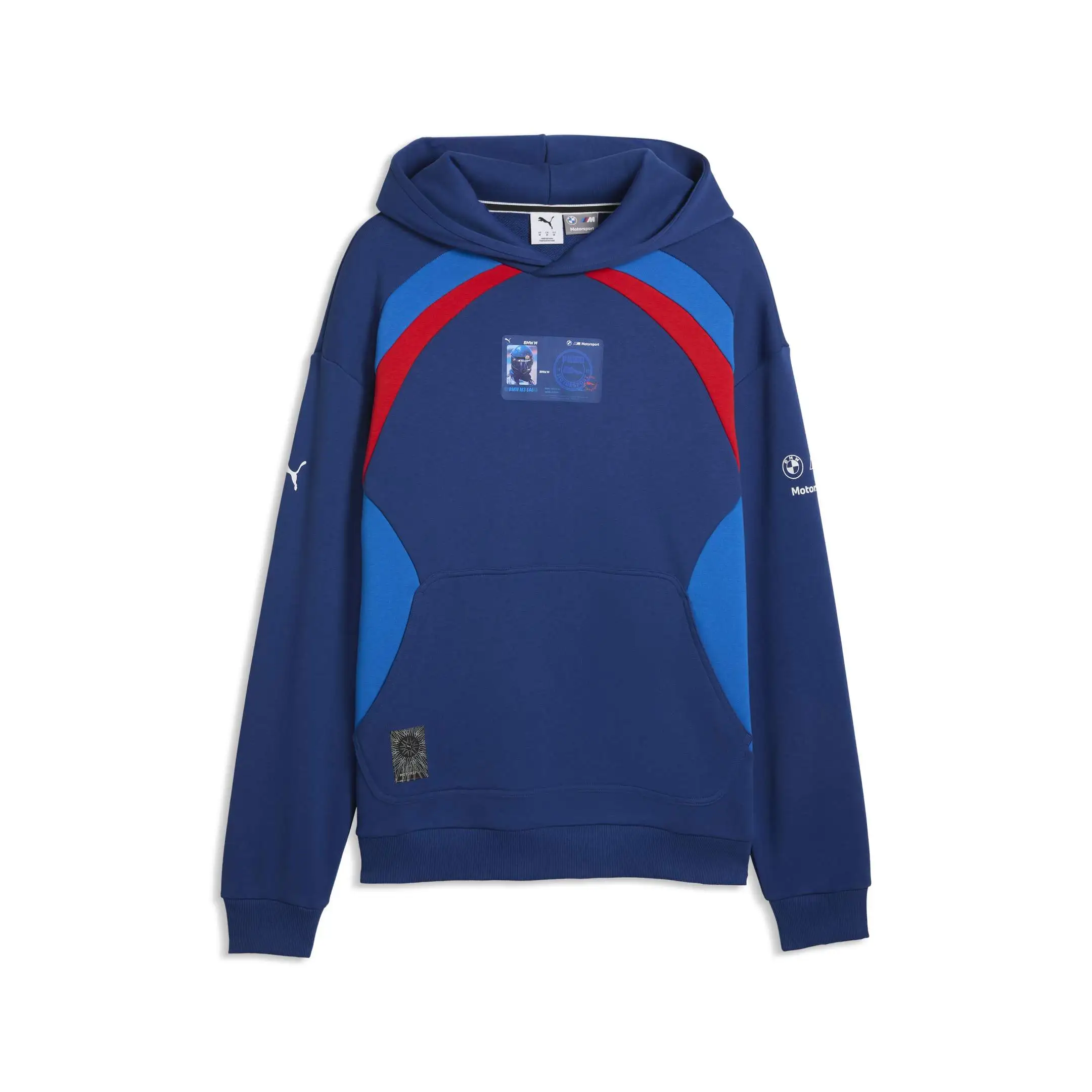 BMW M Motorsport Lifestyle Hoodie Herren blau