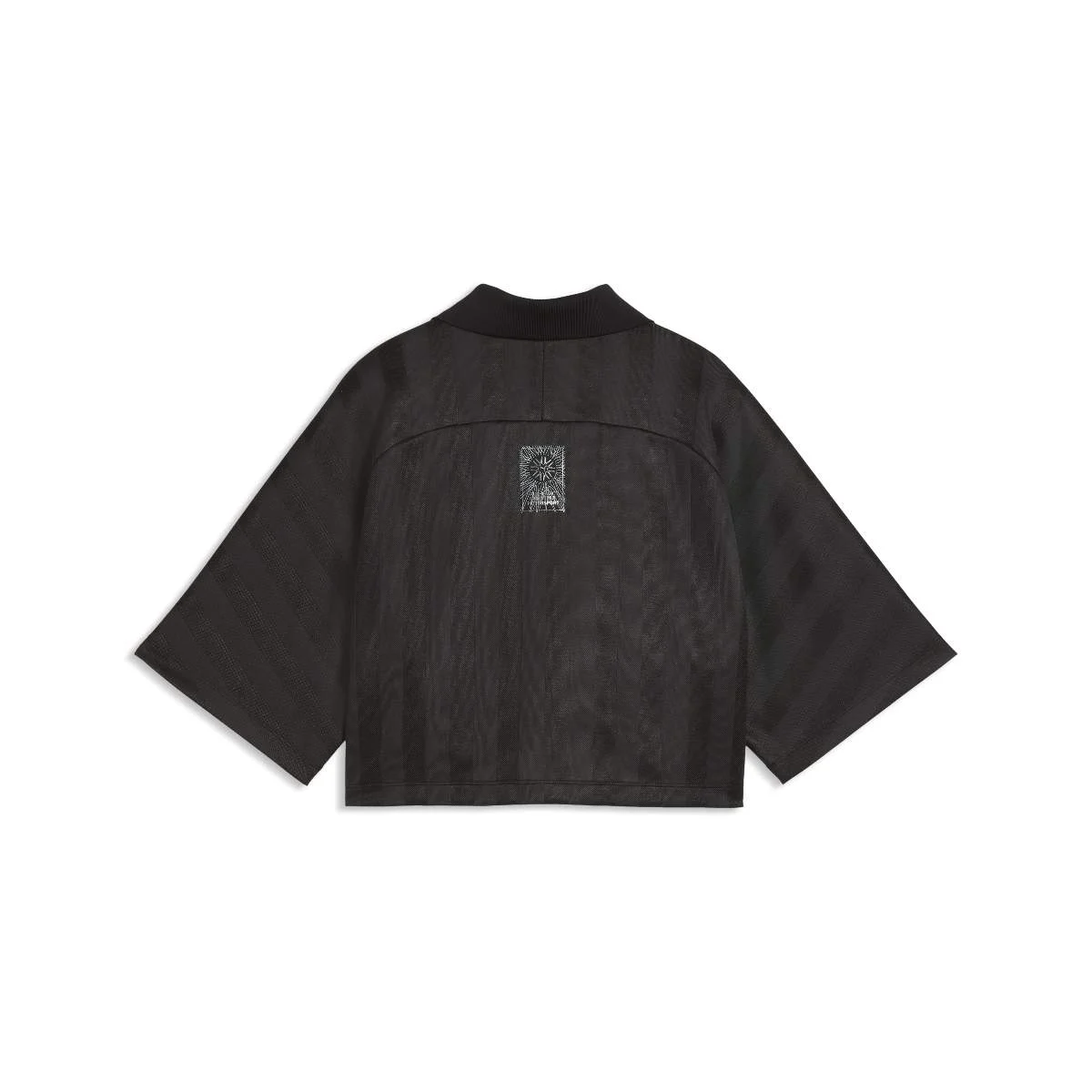 BMW M Motorsport Damen Lifestyle Cropped Polo-Shirt schwarz