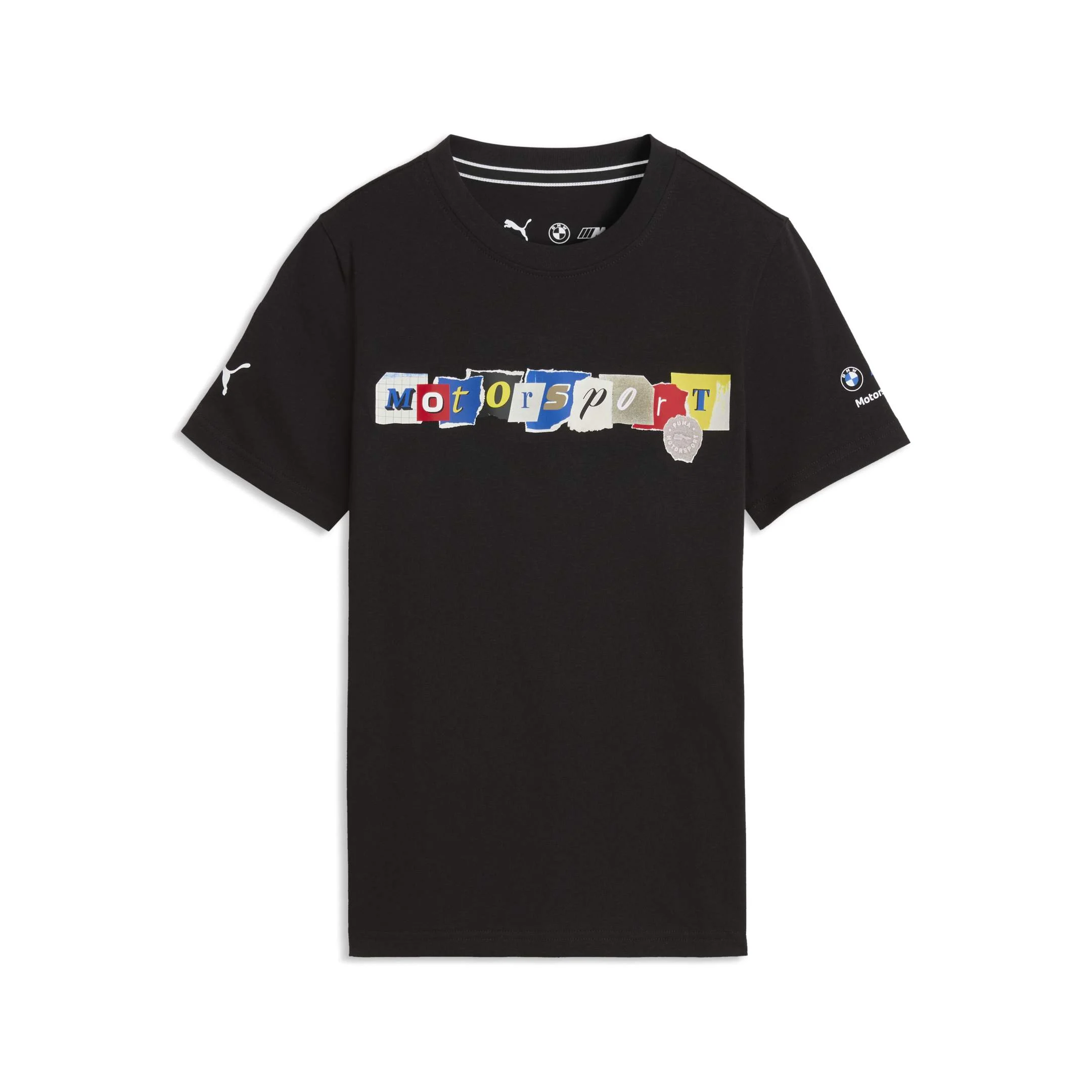 BMW M Motorsport Kids Sportswear Grafik T-Shirt Kinder schwarz