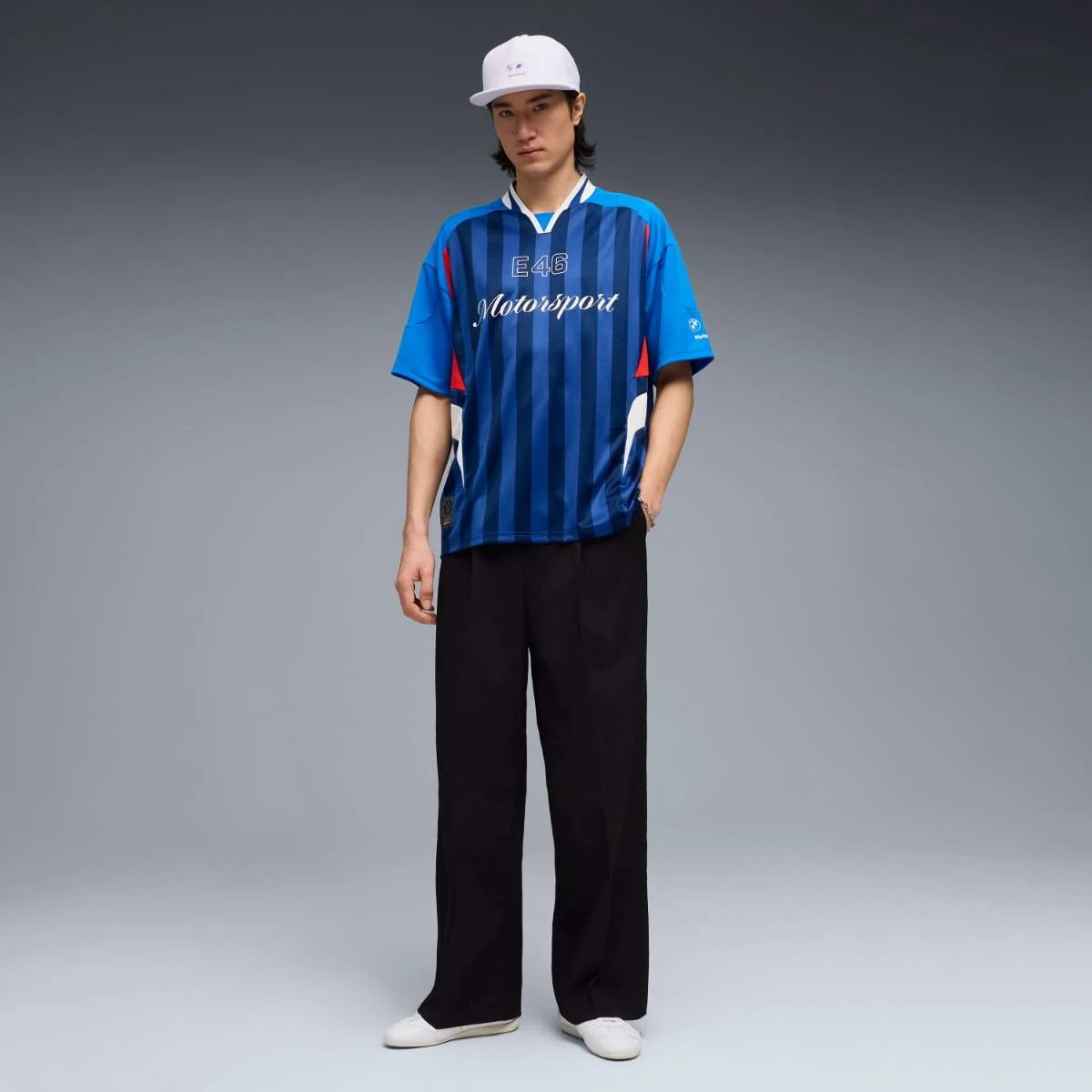 BMW M Motorsport Lifestyle Jersey Kurzärmlig Herren blau