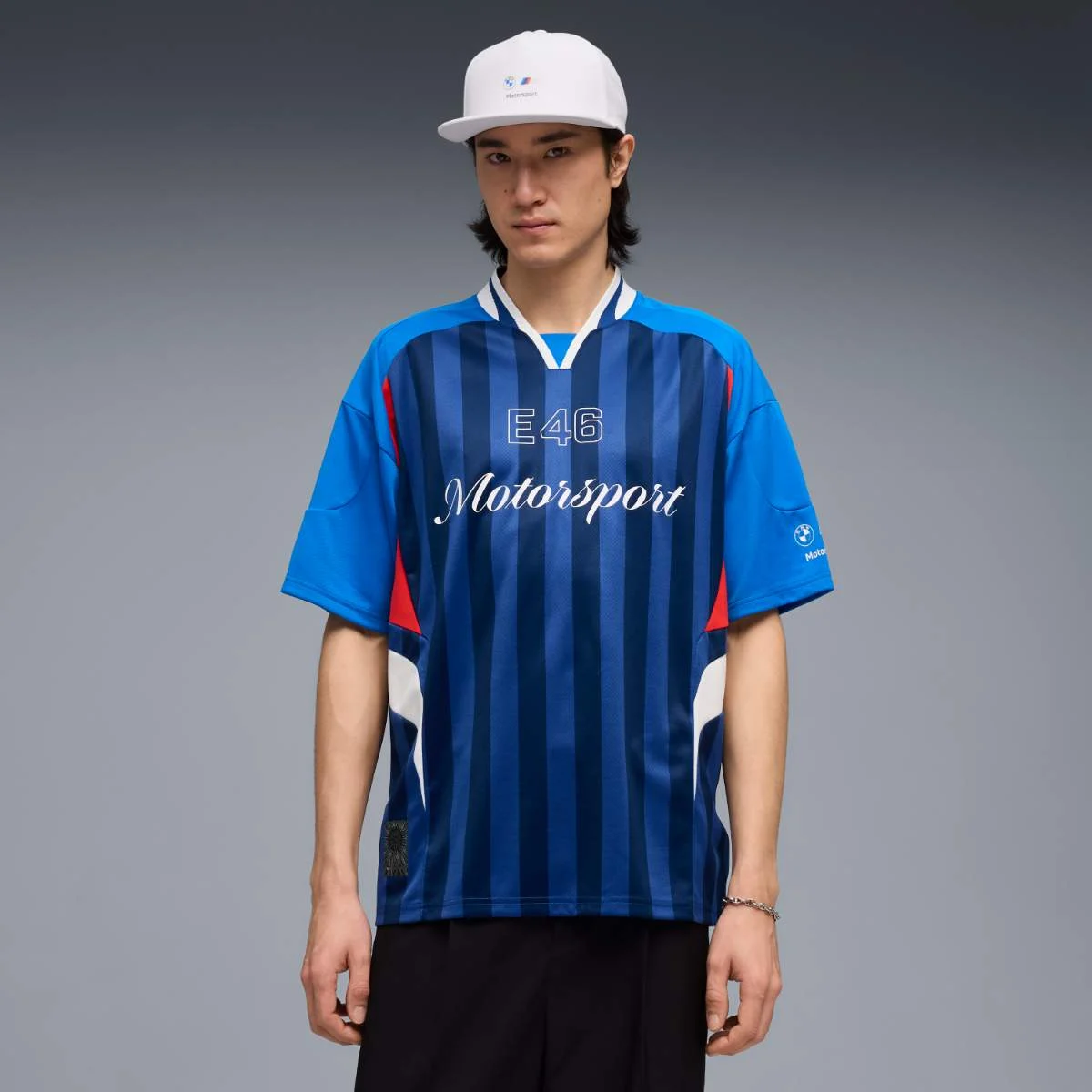BMW M Motorsport Lifestyle Jersey Kurzärmlig Herren blau