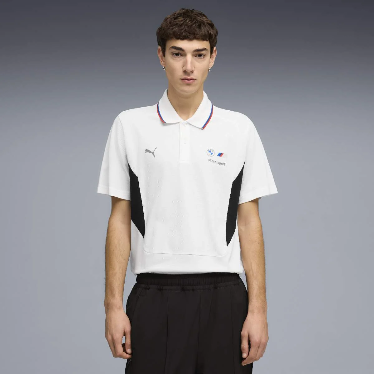 BMW M Motorsport Sportswear Polo-Shirt Herren weiß