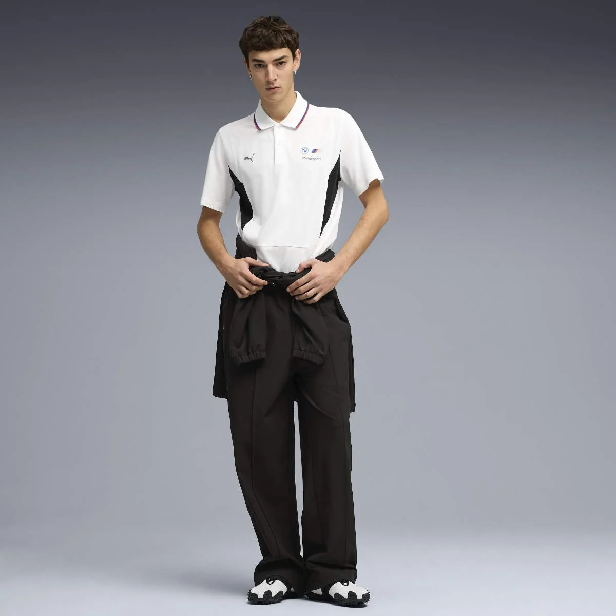 BMW M Motorsport Sportswear Polo-Shirt Herren weiß