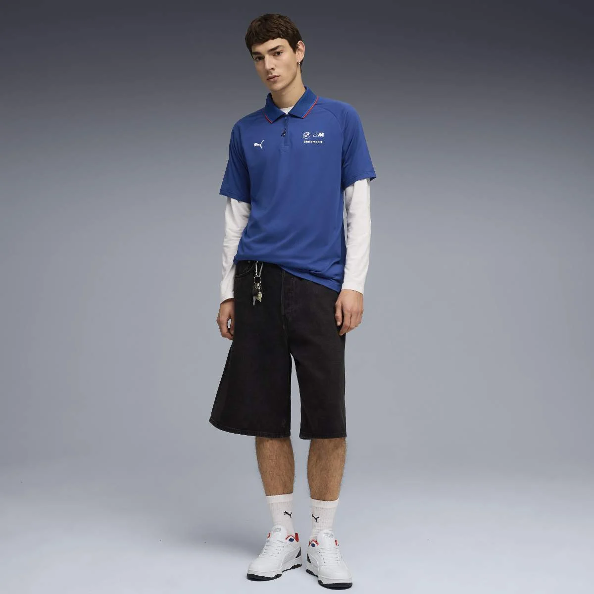 BMW M Motorsport Sportswear Cloudspun Polo-Shirt Herren blau