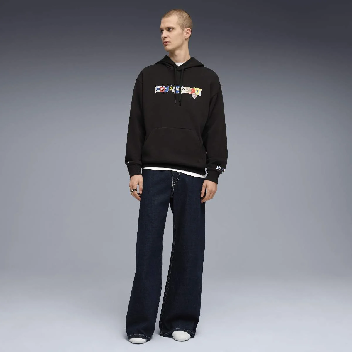 BMW M Motorsport Sportswear Grafik Hoodie Herren schwarz