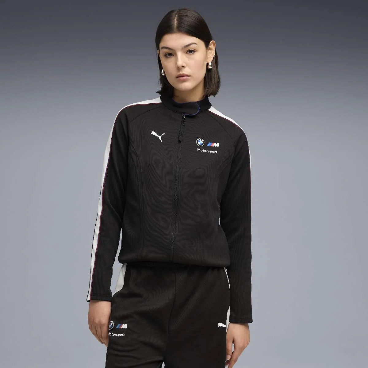 BMW M Motorsport Damen Lifestyle Jacke schwarz