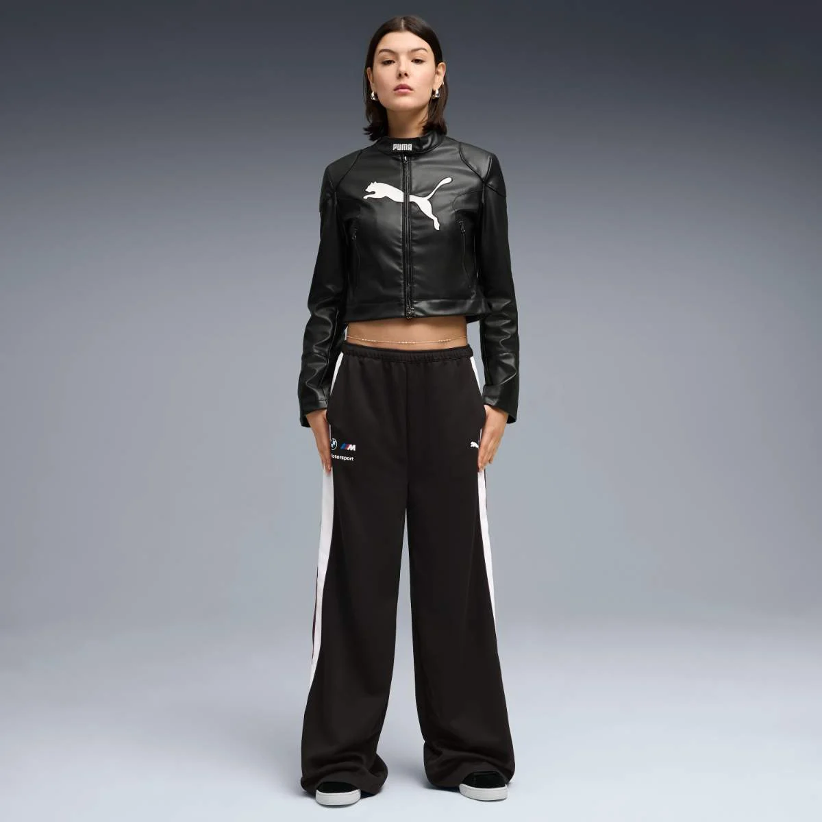 BMW M Motorsport Damen Lifestyle Hose schwarz