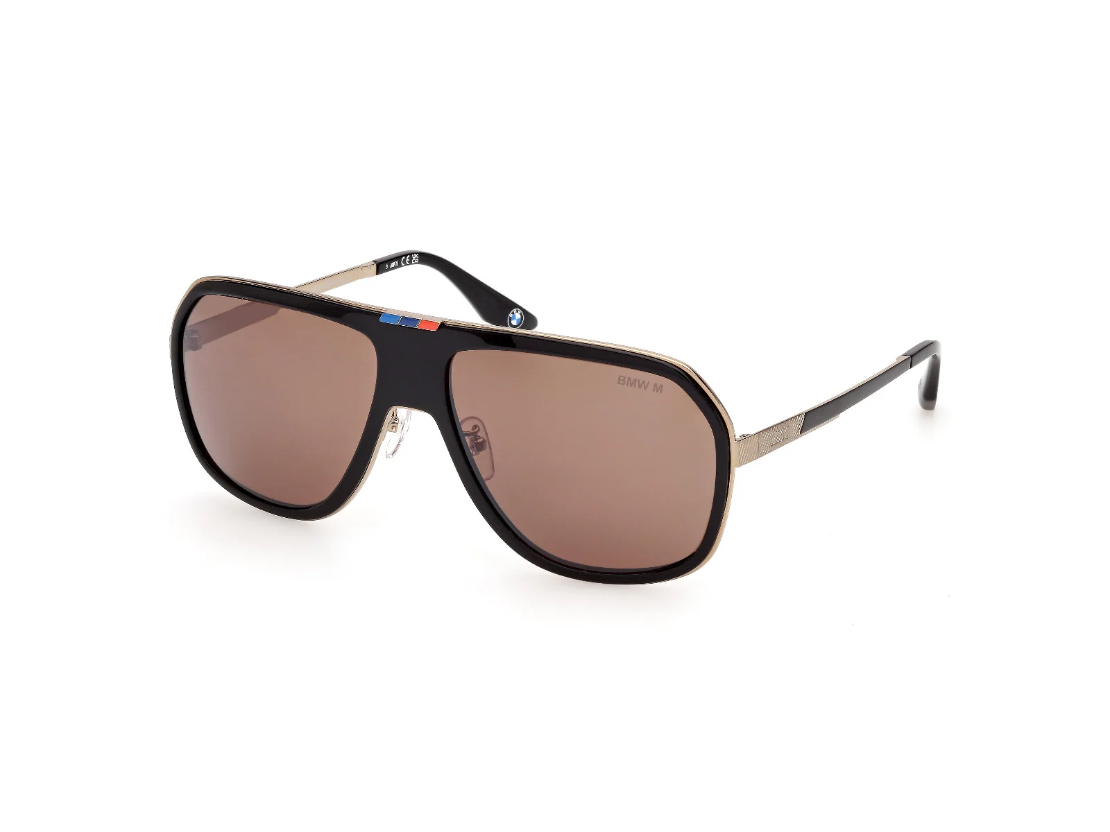 BMW M Sonnenbrille Herren gold schwarz