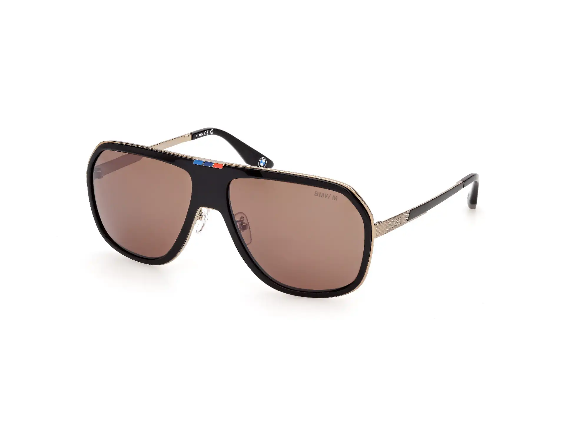 BMW M Sonnenbrille Herren gold schwarz