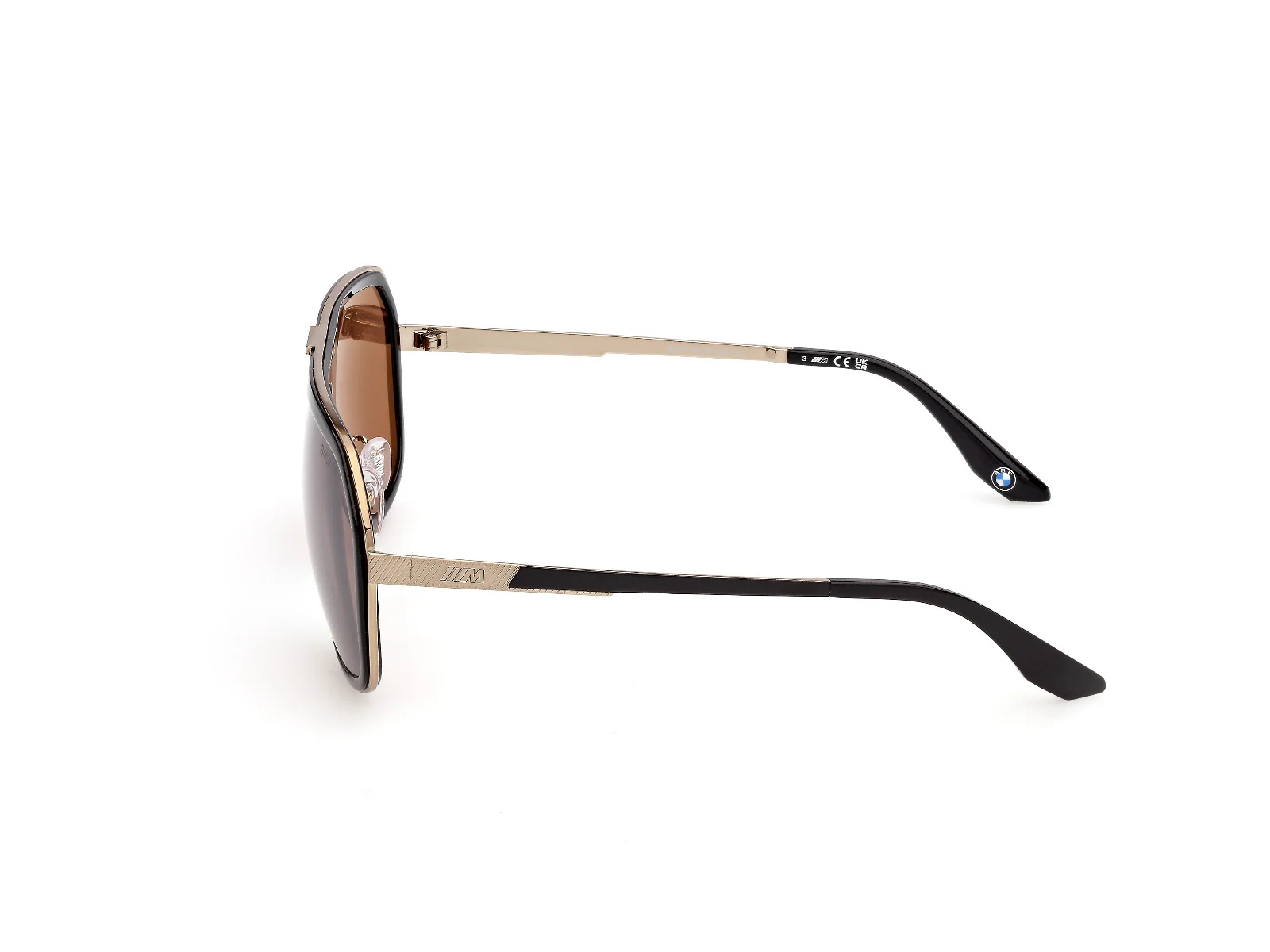 BMW M Sonnenbrille Herren gold schwarz