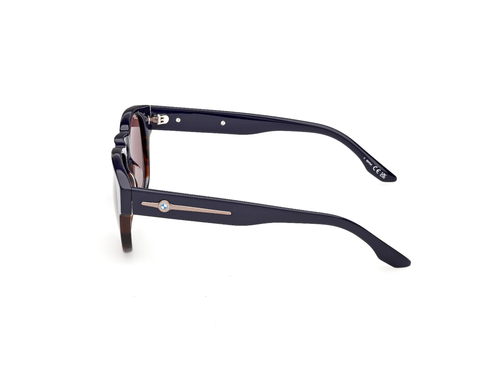 BMW Sonnenbrille Panto Herren blau havana