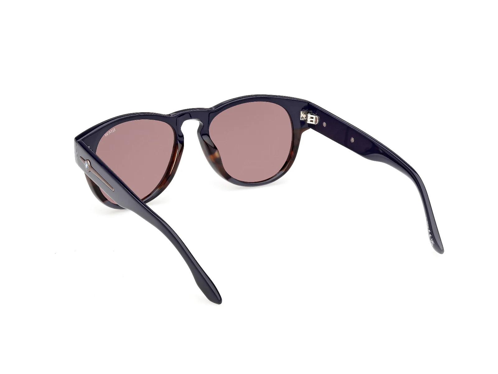 BMW Sonnenbrille Panto Herren blau havana