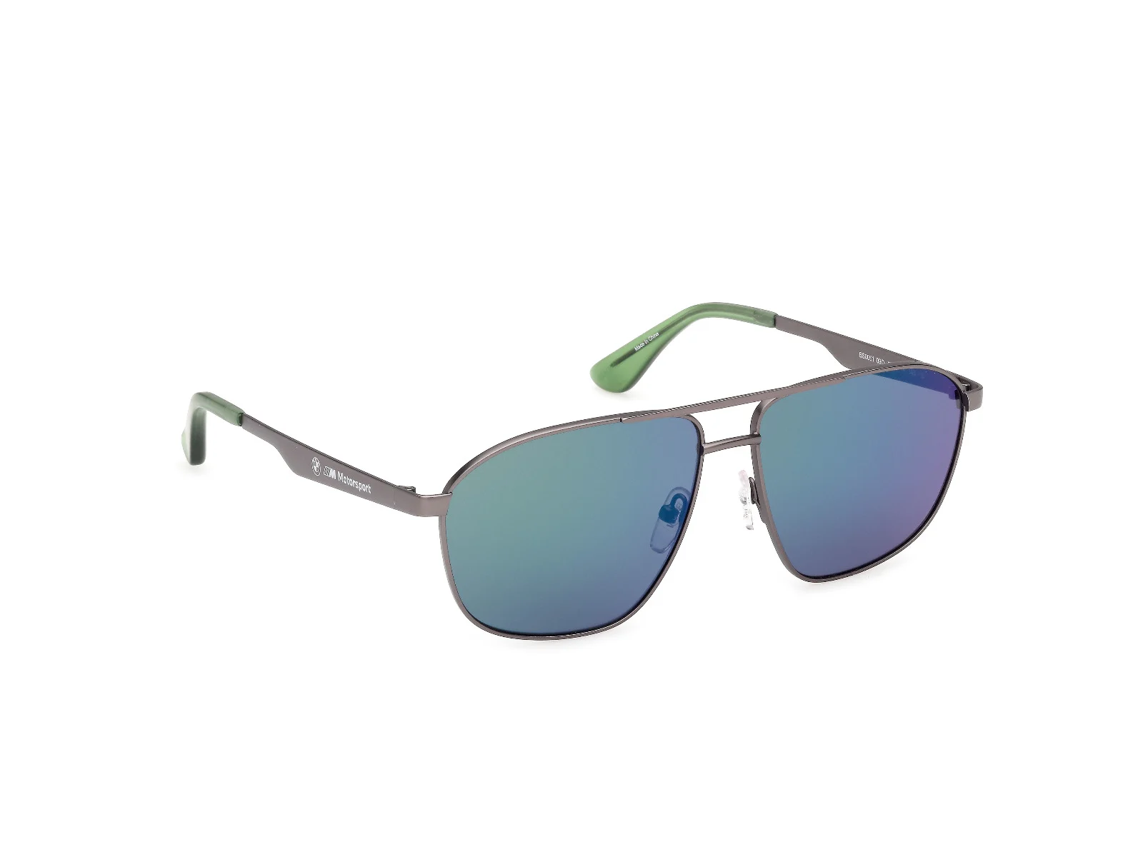 BMW M Motorsport Sonnenbrille Metal Herren schwarz grün