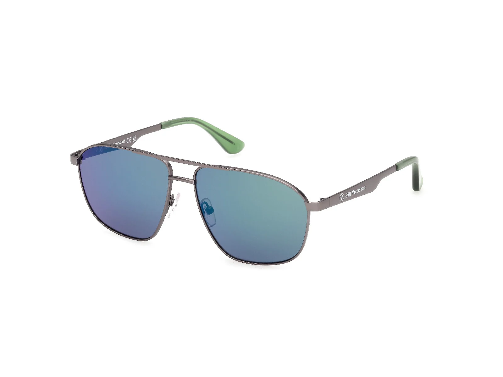 BMW M Motorsport Sonnenbrille Metal Herren schwarz grün