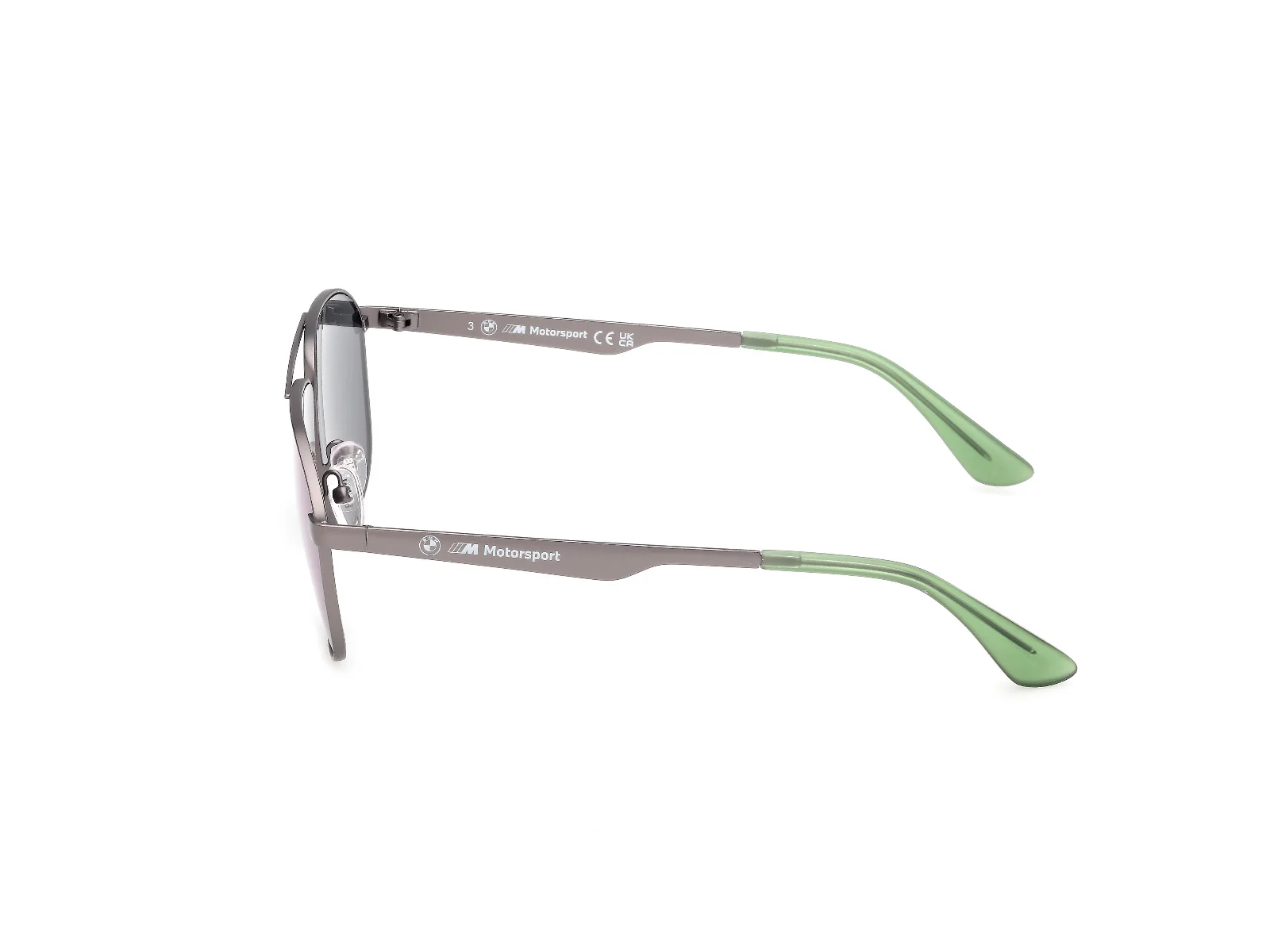 BMW M Motorsport Sonnenbrille Metal Herren schwarz grün