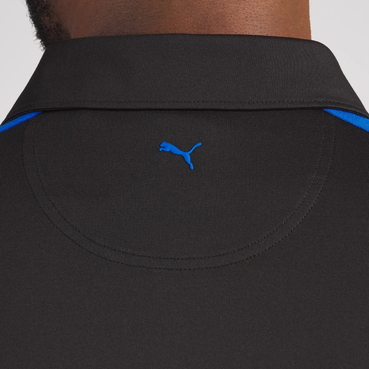 BMW Blocked Poloshirt Herren schwarz-blau