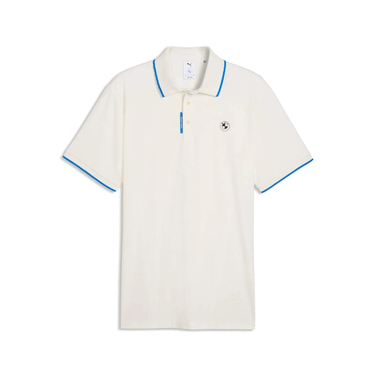 BMW Twisted Diamond Poloshirt Herren warmweiß