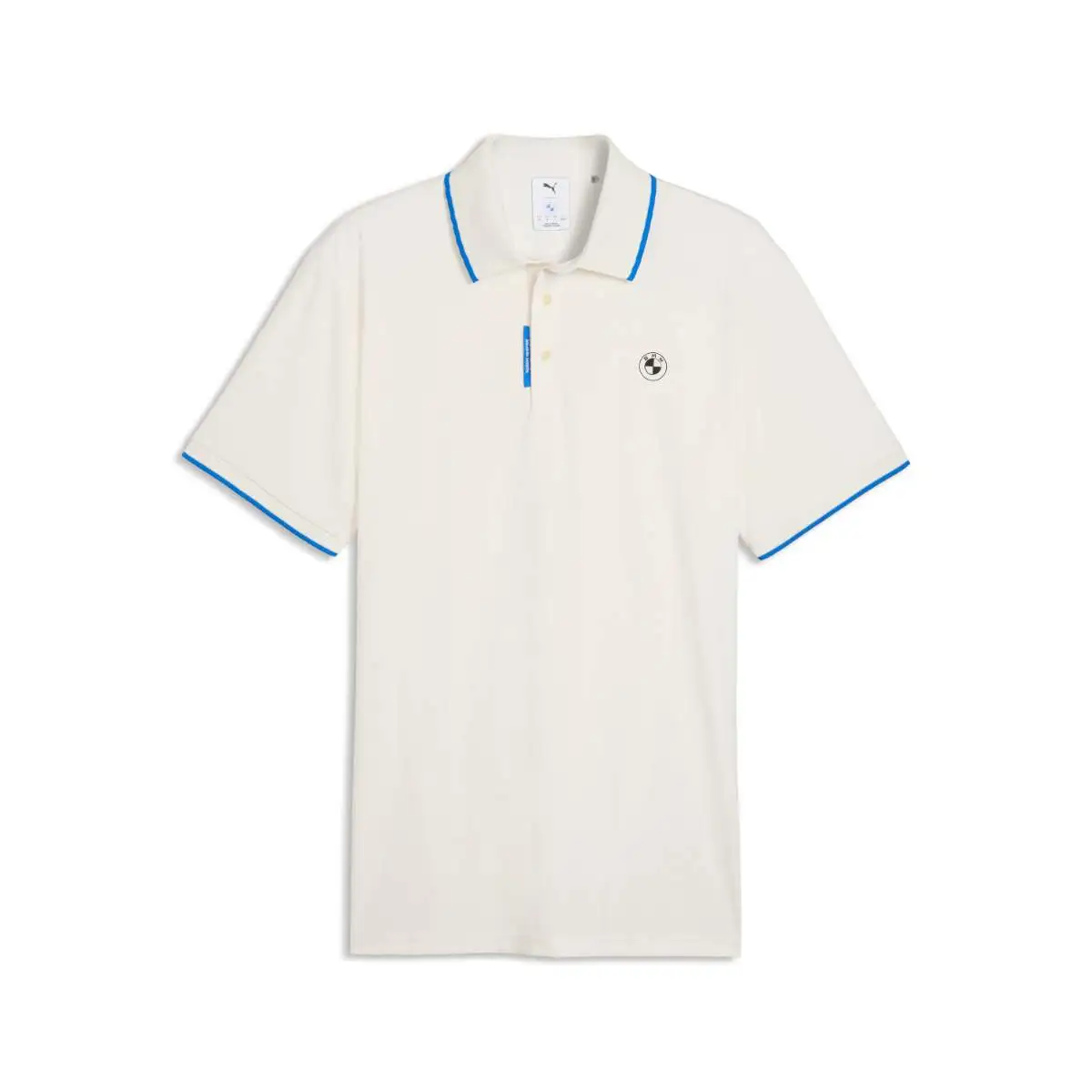 BMW Twisted Diamond Poloshirt Herren warmweiß