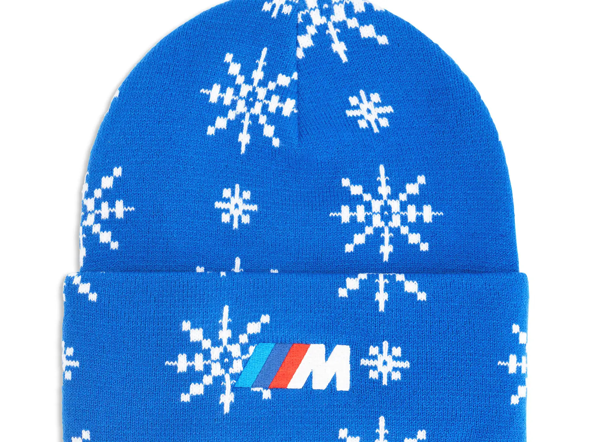 BMW M Mütze mit Weihnachtsmotiv blau