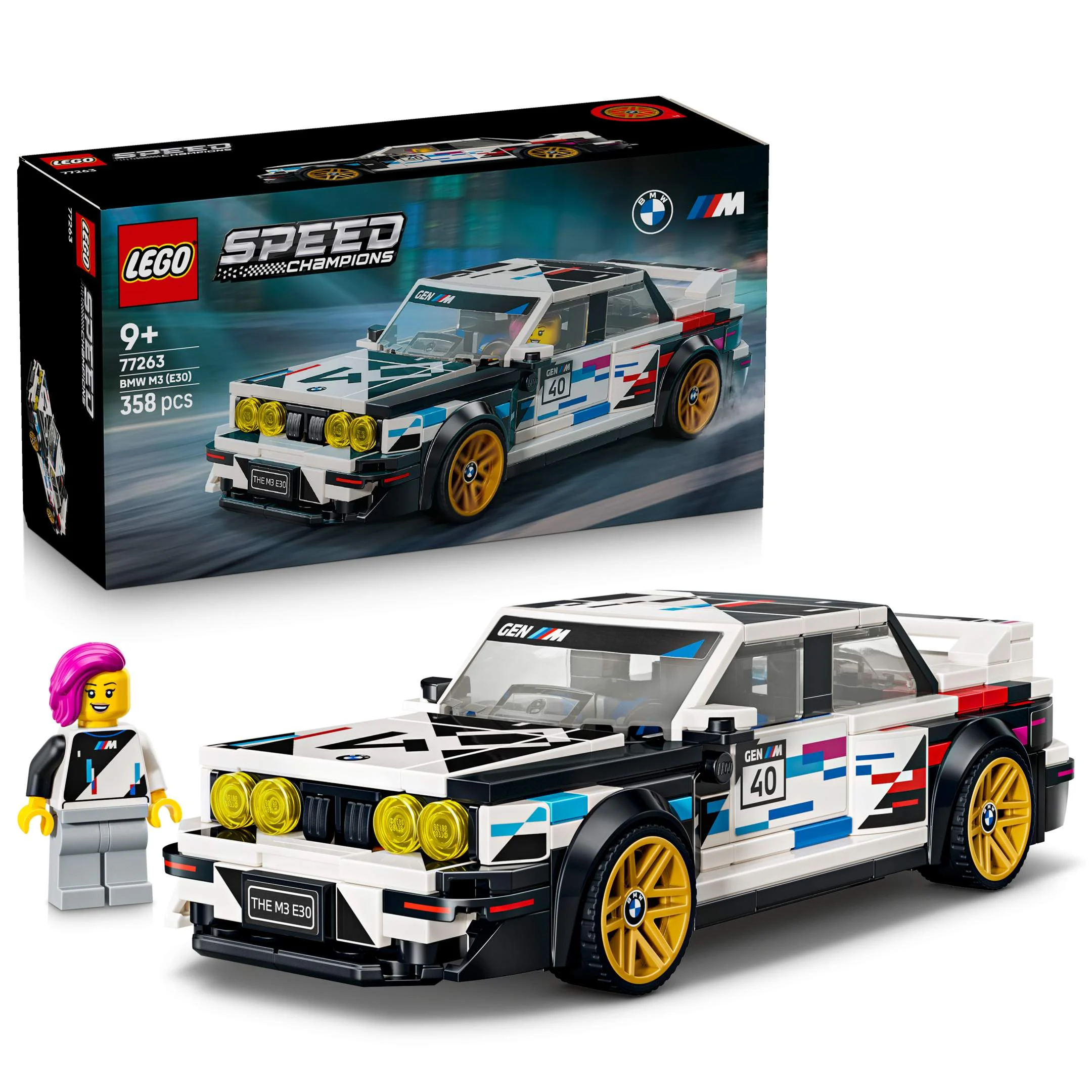 BMW LEGO Set Speed Champions BMW M3 (E30)