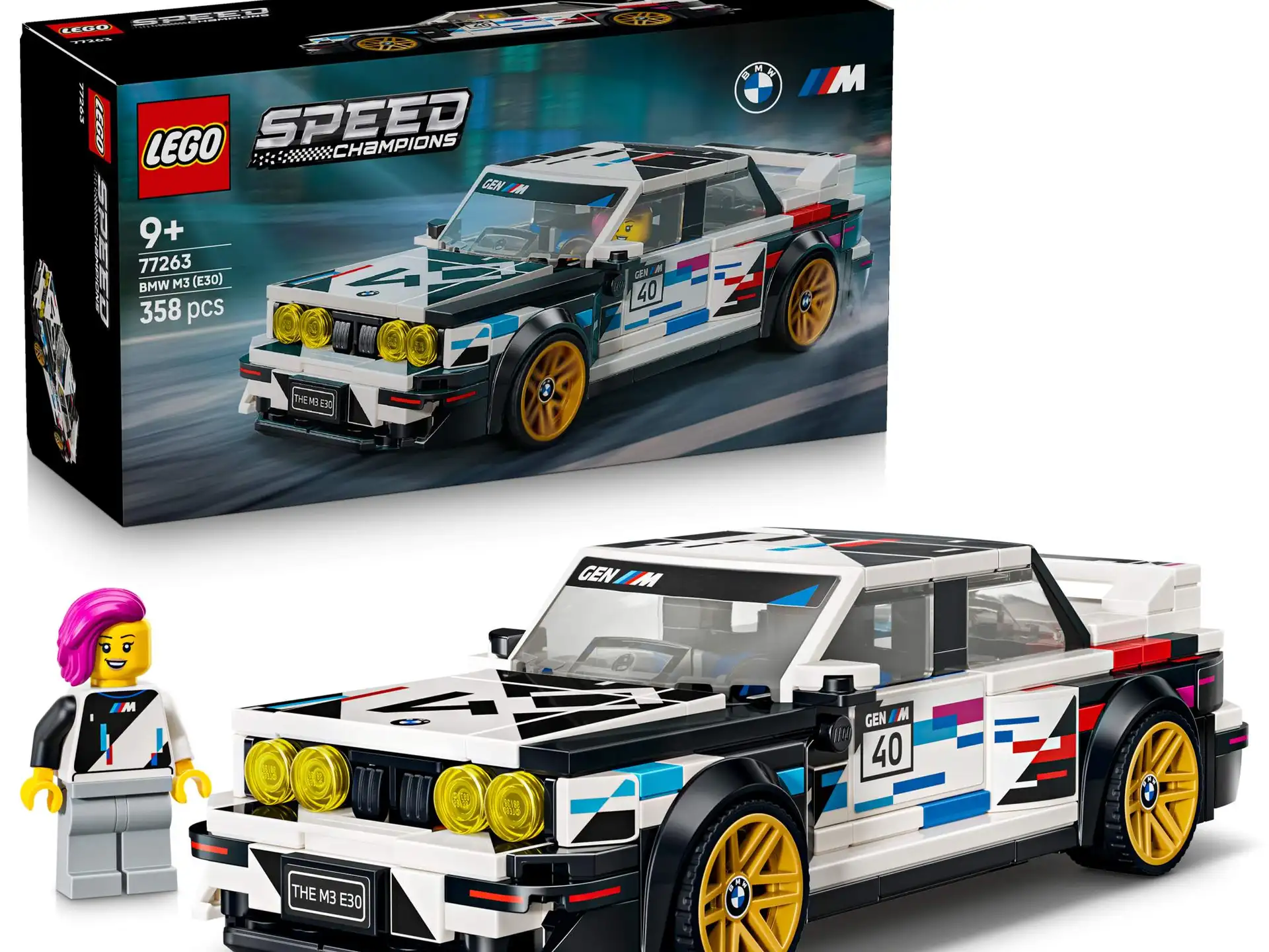 BMW LEGO Set Speed Champions BMW M3 (E30)