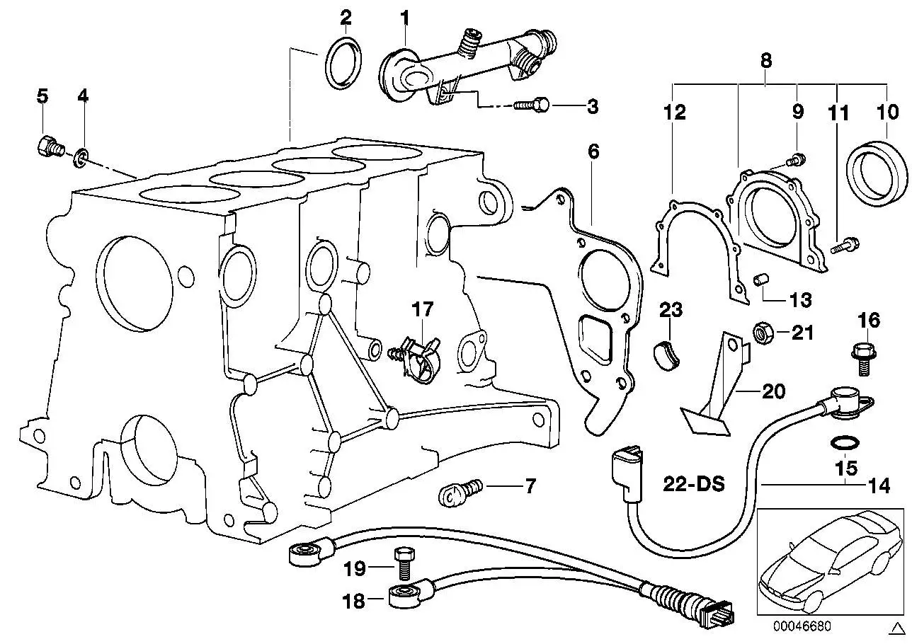 BMW Abdeckblech 11141730692 - Bildposition 06