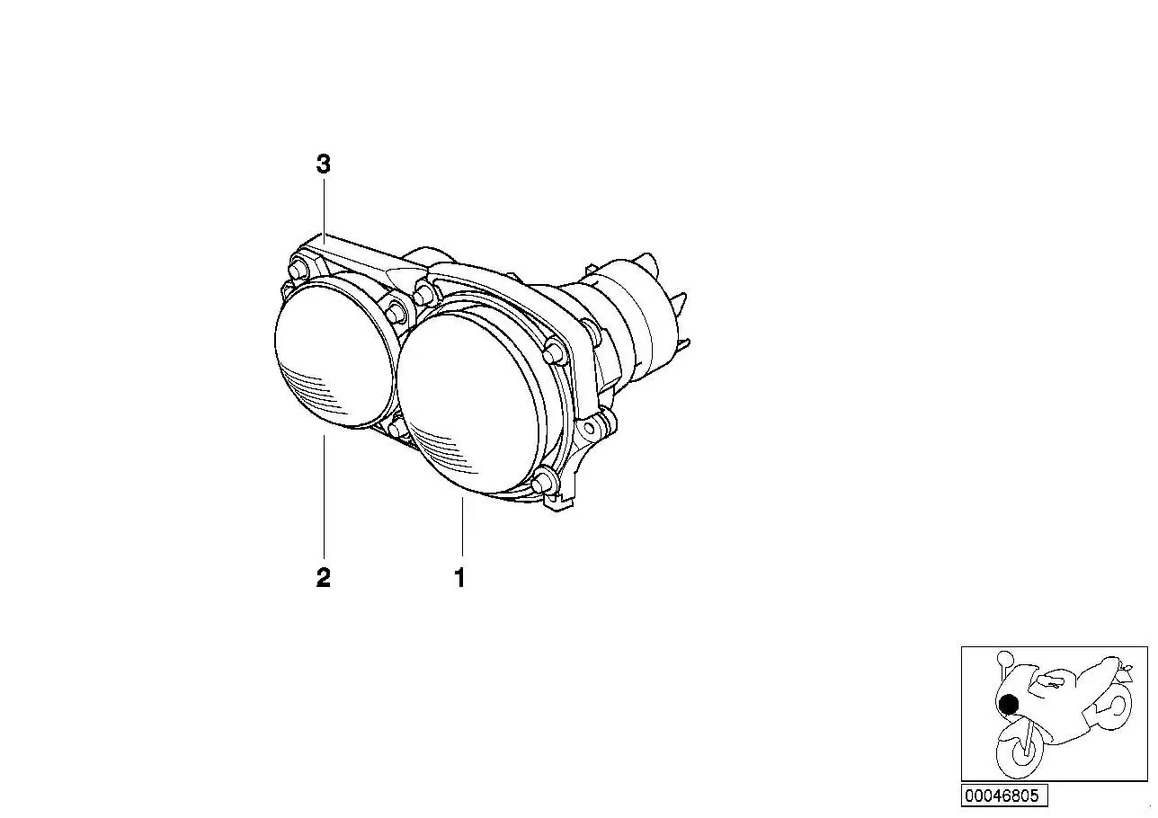 BMW Scheinwerfer Abblendlicht R21 R21A 63122306963