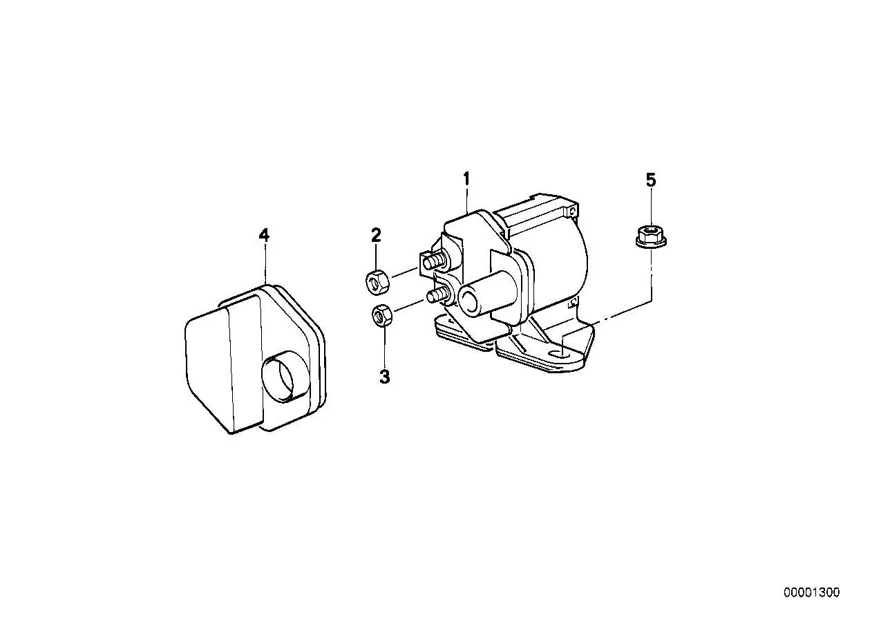 BMW Zündspule E31 E32 E34 12131742925
