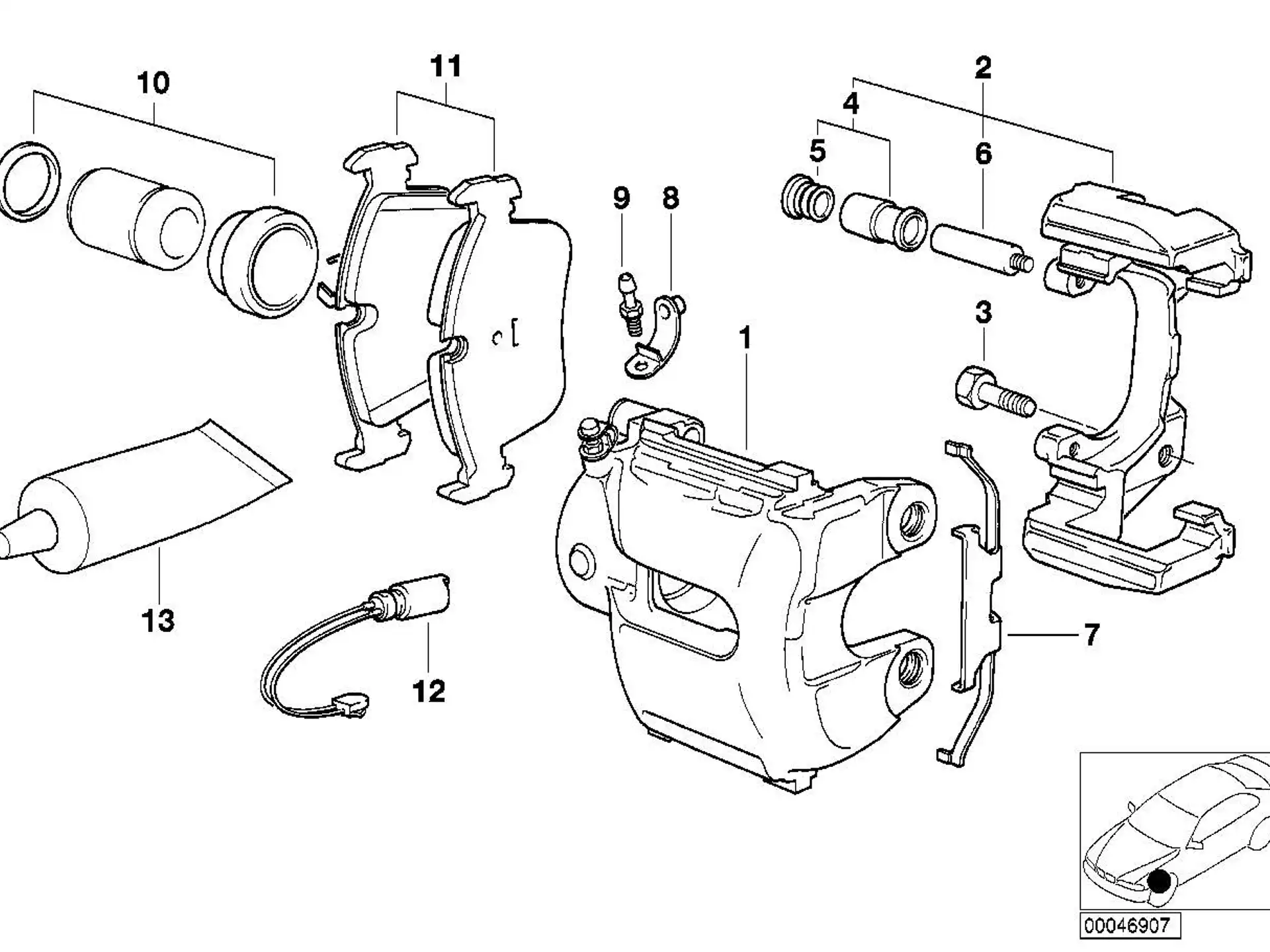 BMW Sechskantschraube E31 E36 E38 E46 E53 E60 E61 E83 34116767217