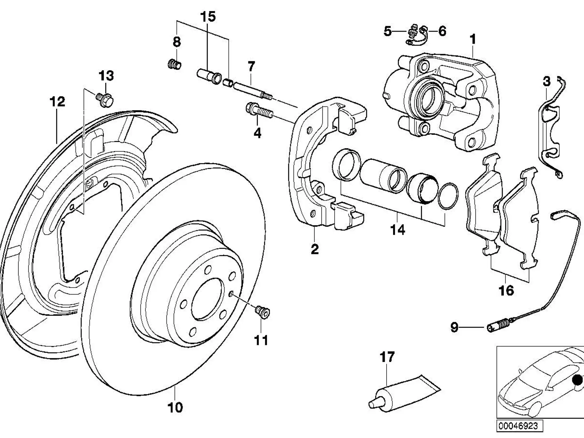 BMW Schutzblech links E38 E52 34211161531