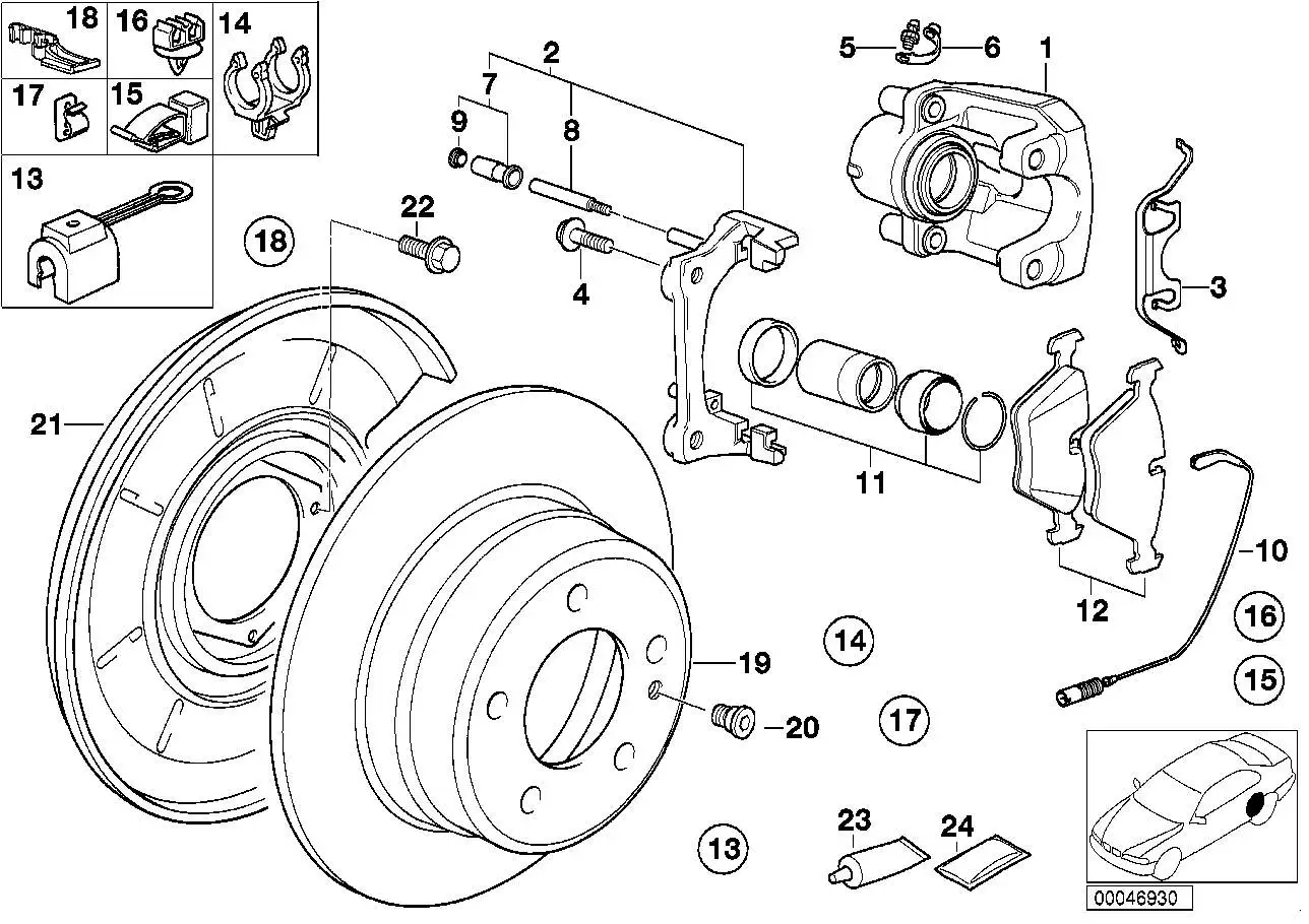BMW Haltefeder 34211164635 - Bildposition 03