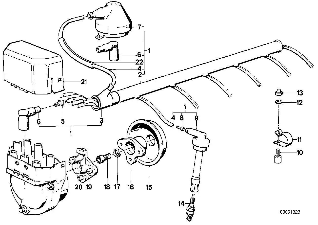 BMW Schutzkappe E23 E24 E28 E32 E34 12121716299 - 5er E28, 5er E3