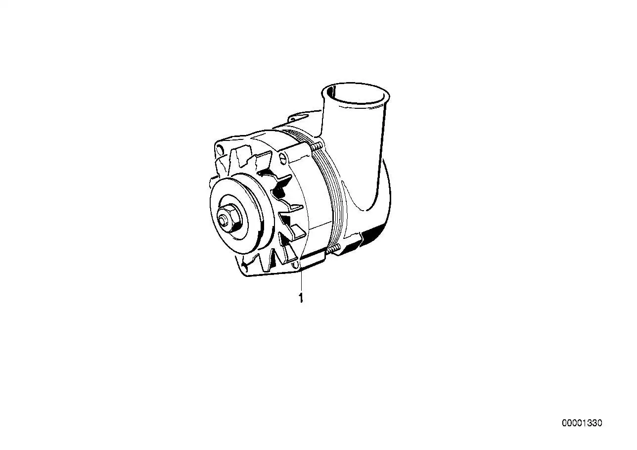 BMW Kompakt Generator E34 E36 12311744567