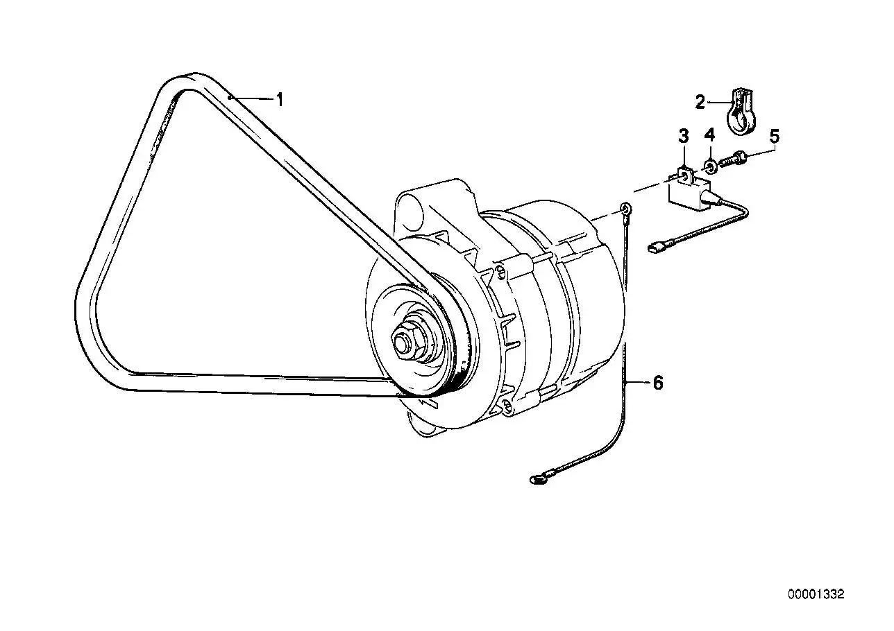 BMW Isolierstück E23 E24 E28 E30 12311286664 - Bildposition 02