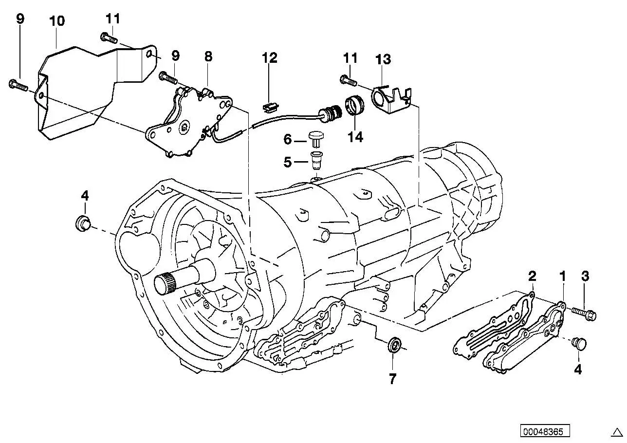 BMW Positionsschalter E38 24101423763 - Bildposition 08