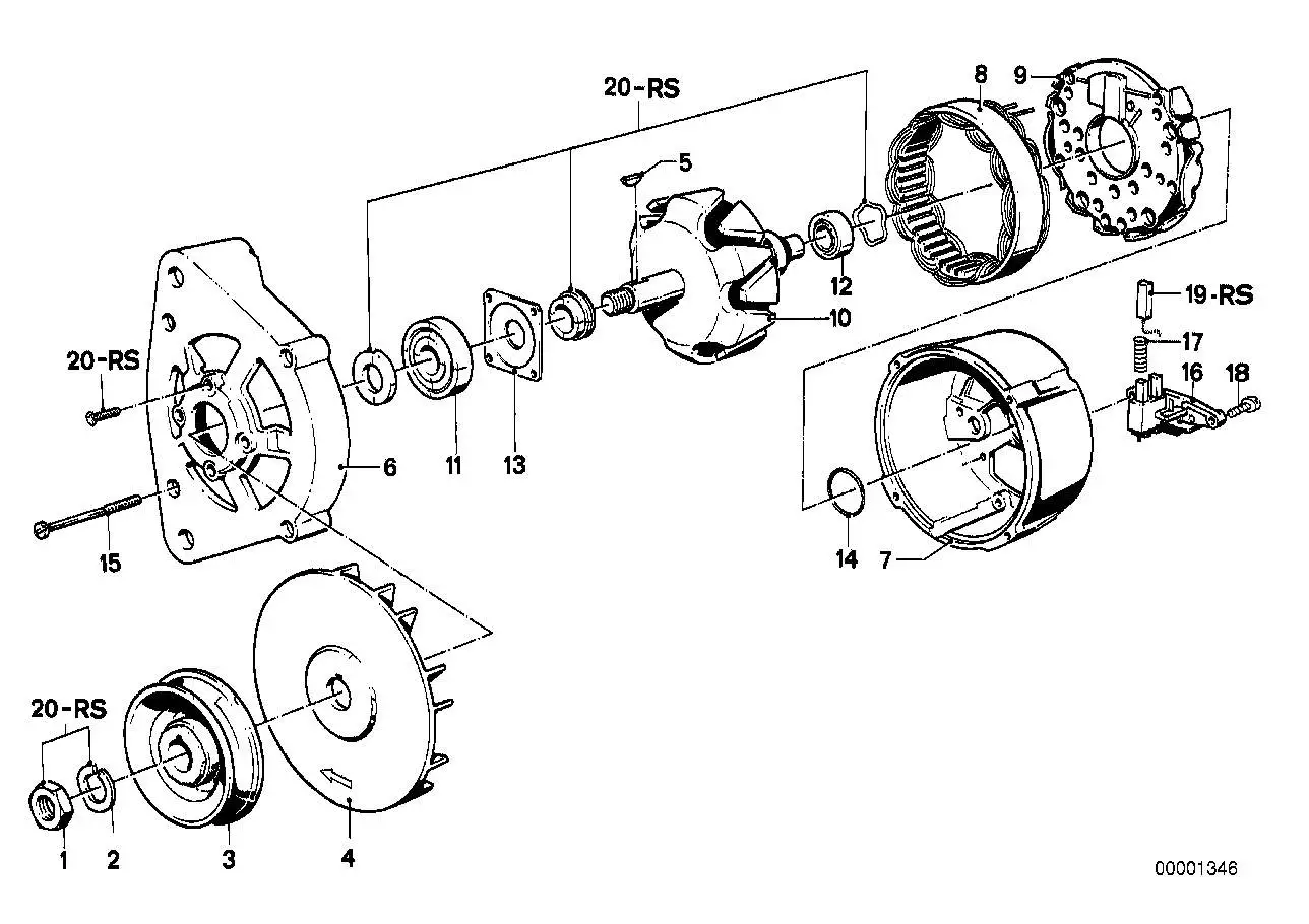 BMW Diodenplatte 12311288457 - Bildposition 09