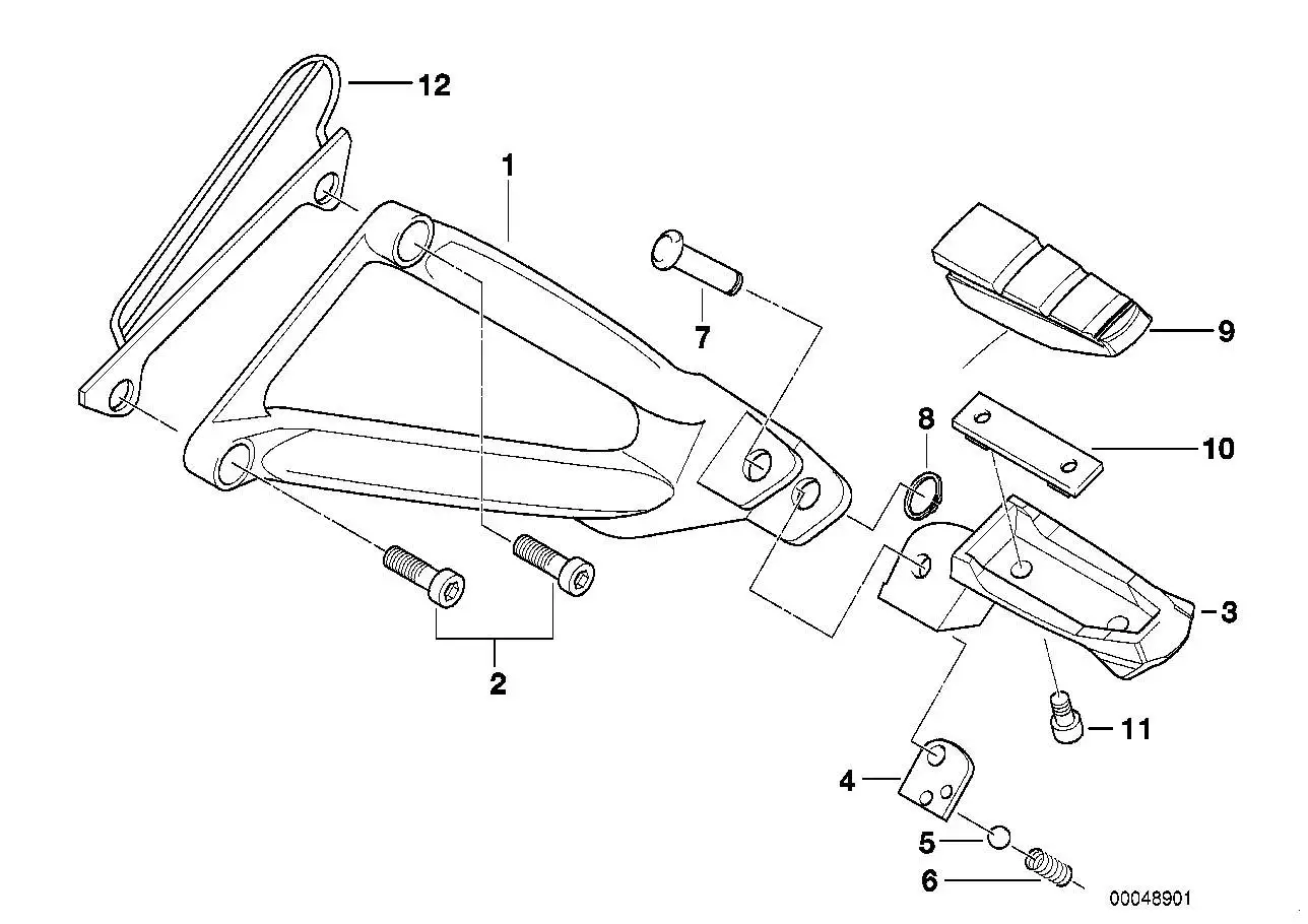 BMW Bolzen 46712335607 - Bildposition 07