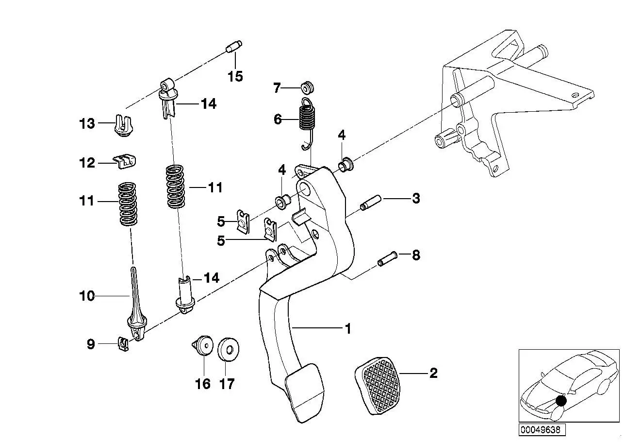 BMW Druckfeder E36 21522227764