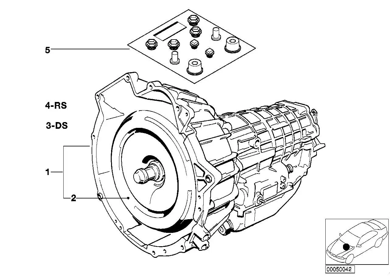 BMW Nachrüstsatz Zusatzbatterie 61215A55AC7
