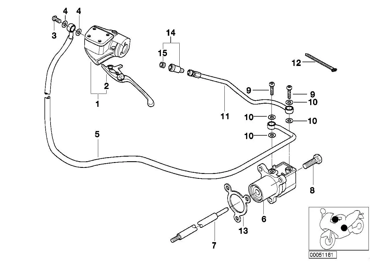 BMW Zylinderschraube K21 K25 K25H K26 K27 K28 K29 K30 R21 R21A R2