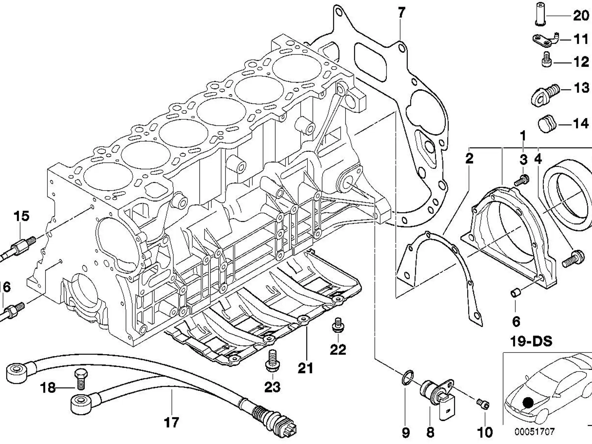 BMW Wellendichtring E30 E36 E12 E21 E23 E24 E28 E32 E34 E38 E39 E46 E53 E60 E61 E65 E66 E83 E85 E86 11142249533