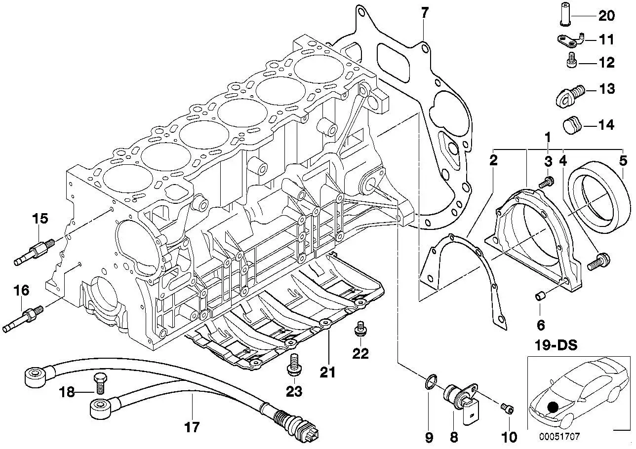 BMW Wellendichtring E30 E36 E12 E21 E23 E24 E28 E32 E34 E38 E39 E