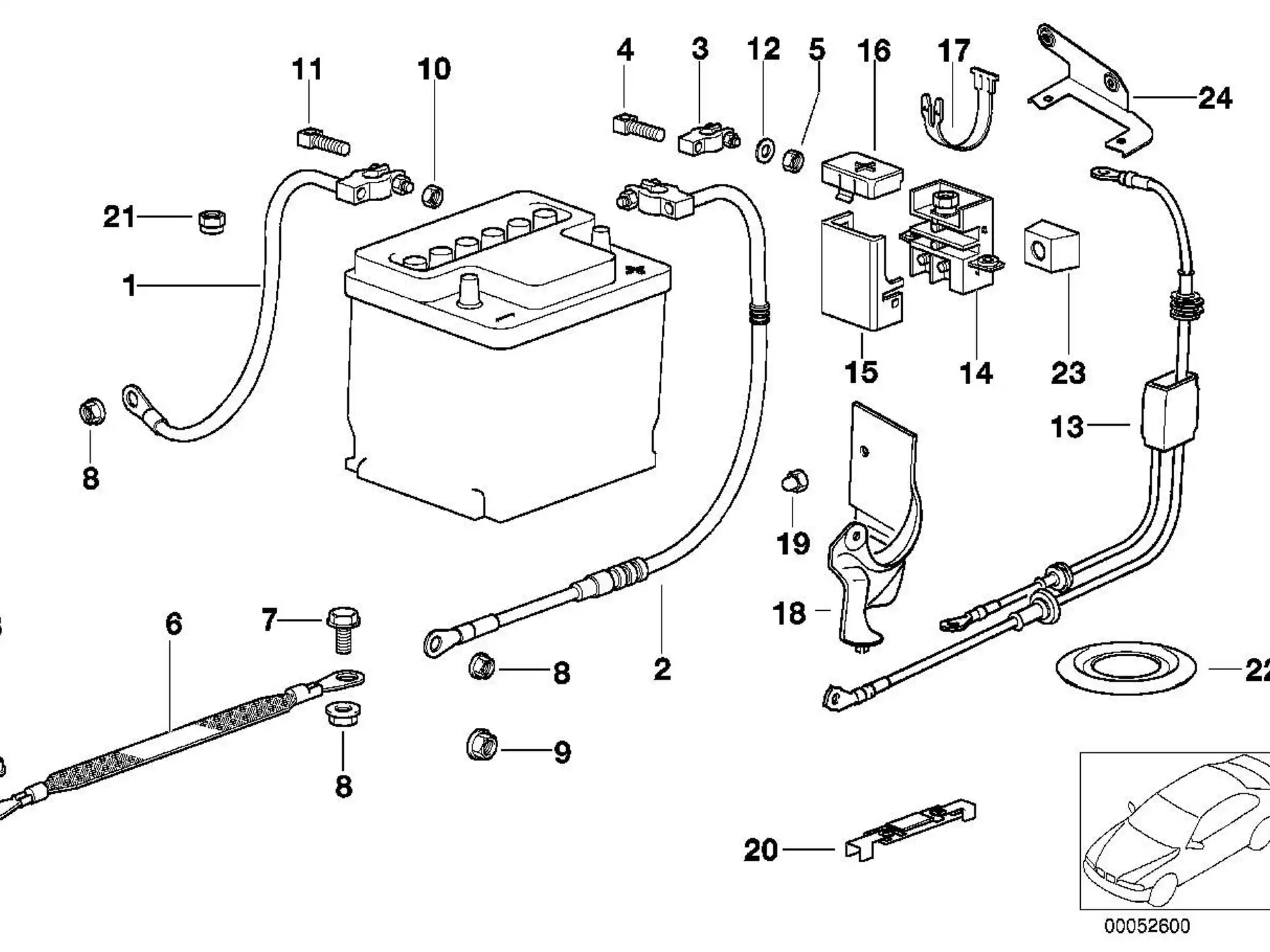 BMW Abdeckung E36 12521724559
