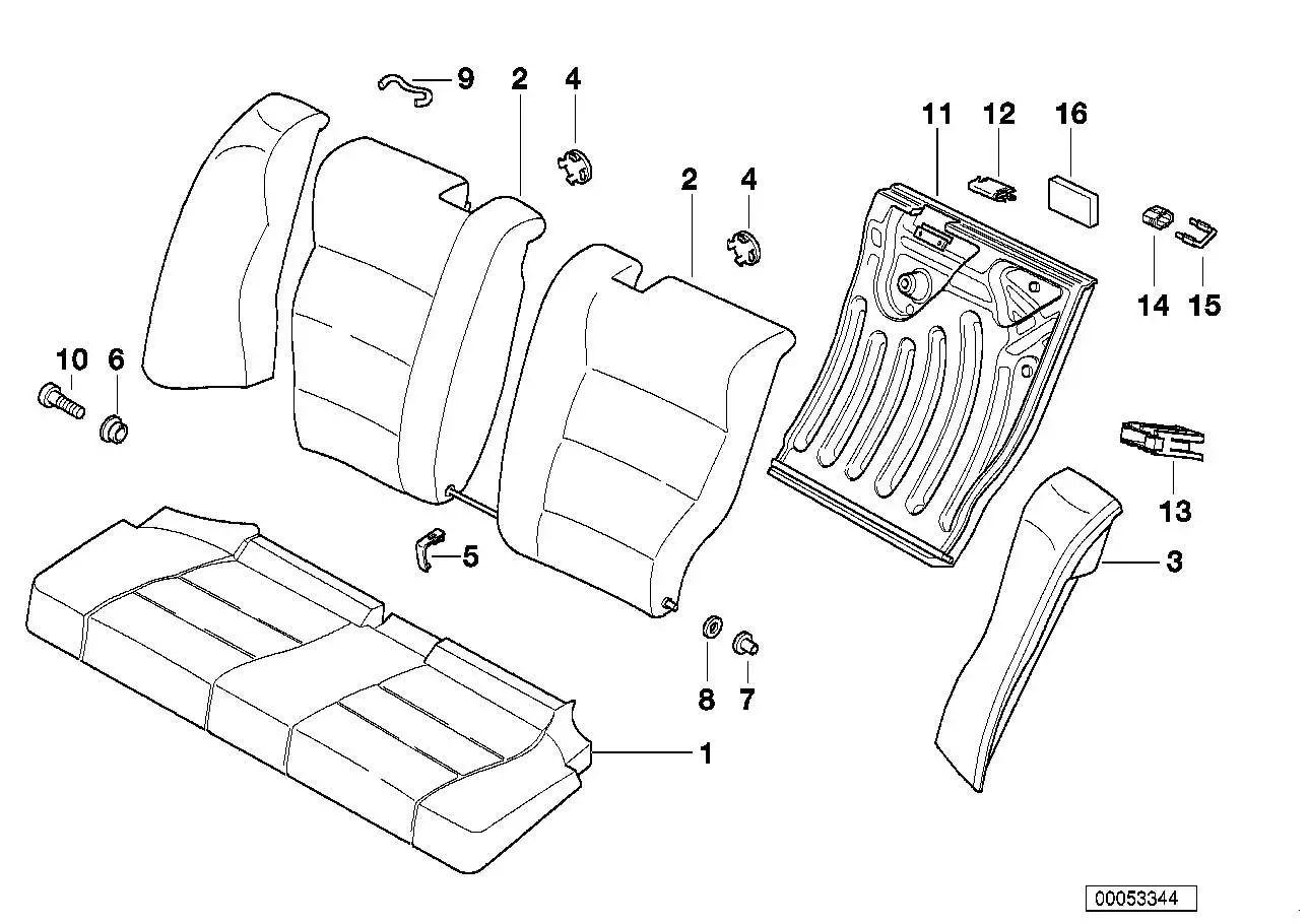 BMW Lagerbuchse E36 52208144415