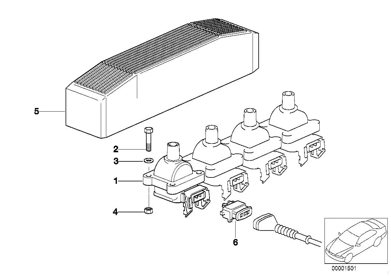 BMW Abdeckung E36 12131734582 - Bildposition 05