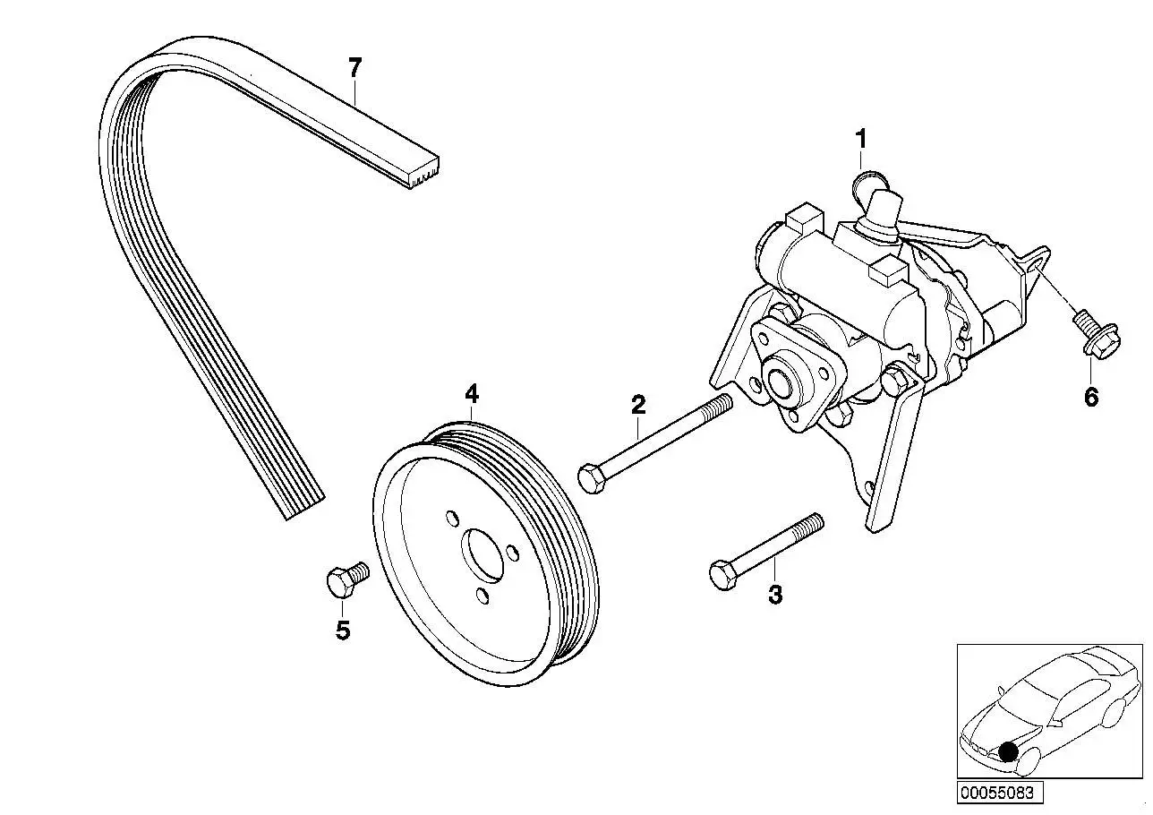 BMW Flügelpumpe E46 32416760034 - 3er E46
