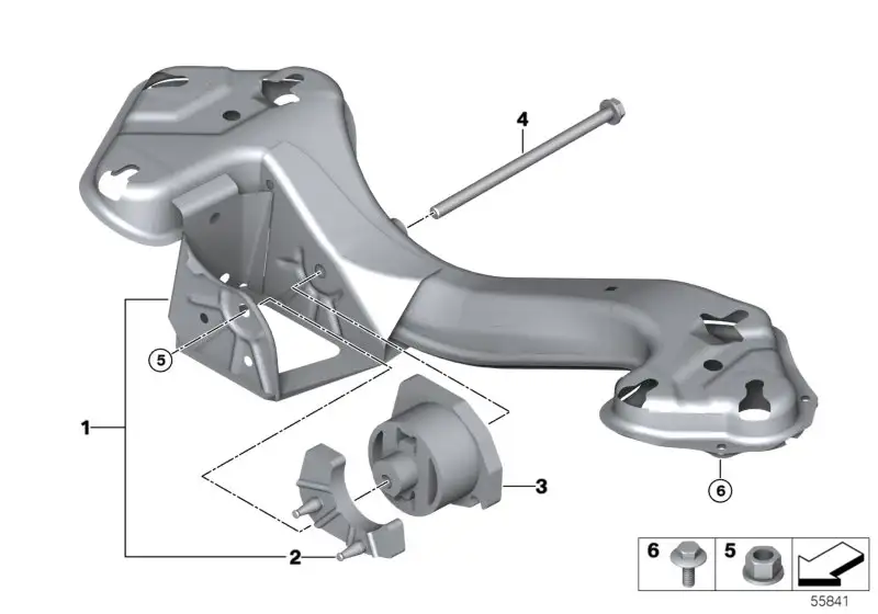 BMW Getriebelager E53 22316771742 - Bildposition 03