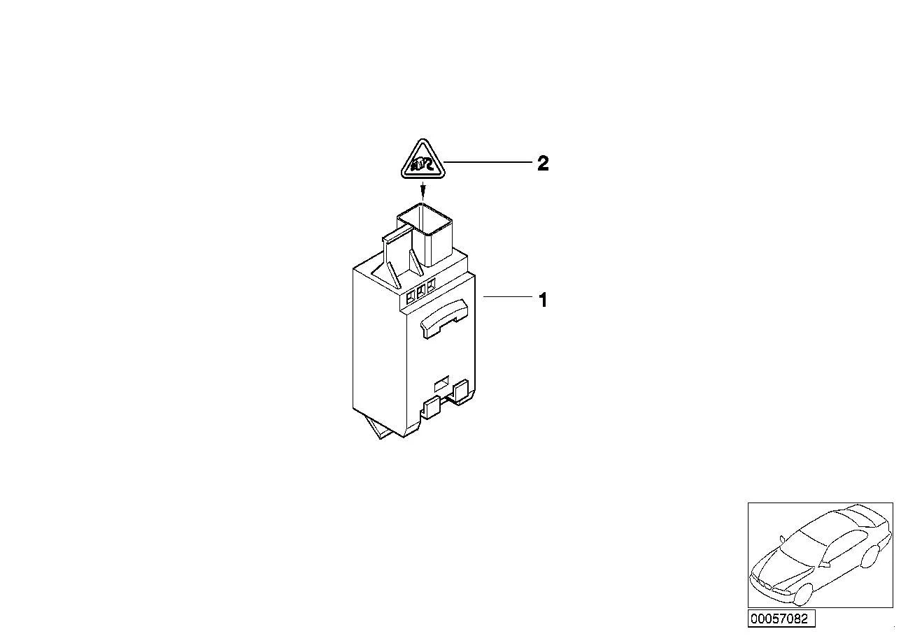 BMW Sensor für AUC E31 E32 E34 E36 E38 E39 E46 E53 E83 E85 E86 64116917001