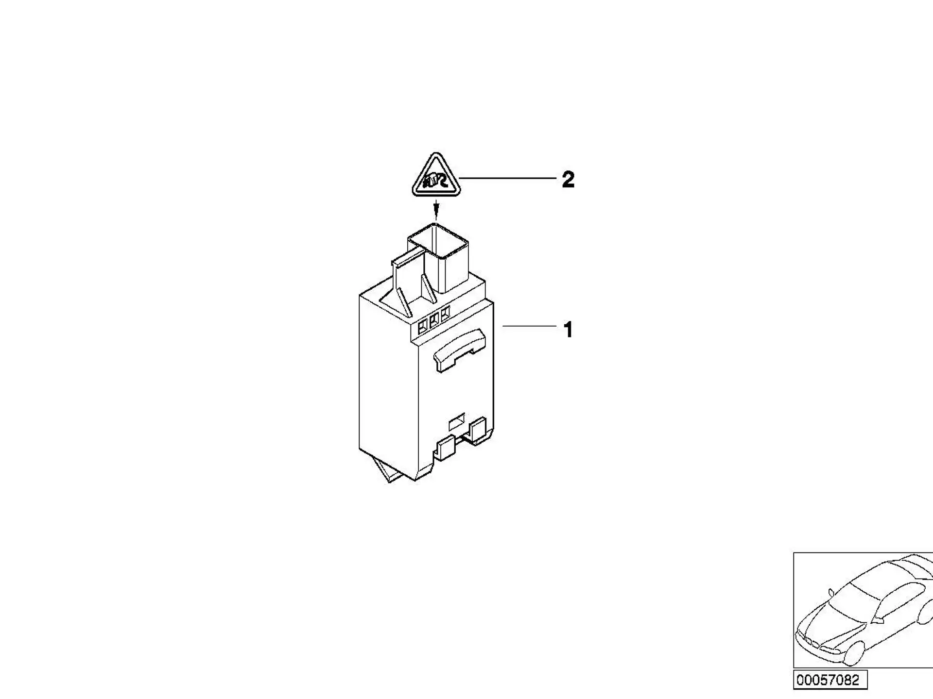 BMW Sensor für AUC E31 E32 E34 E36 E38 E39 E46 E53 E83 E85 E86 64116917001
