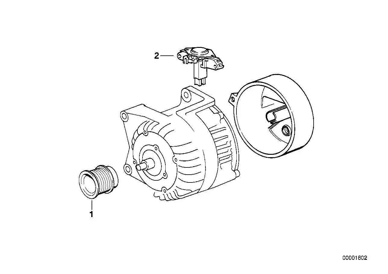 BMW Regler E31 E36 E38 E39 E46 12311713491